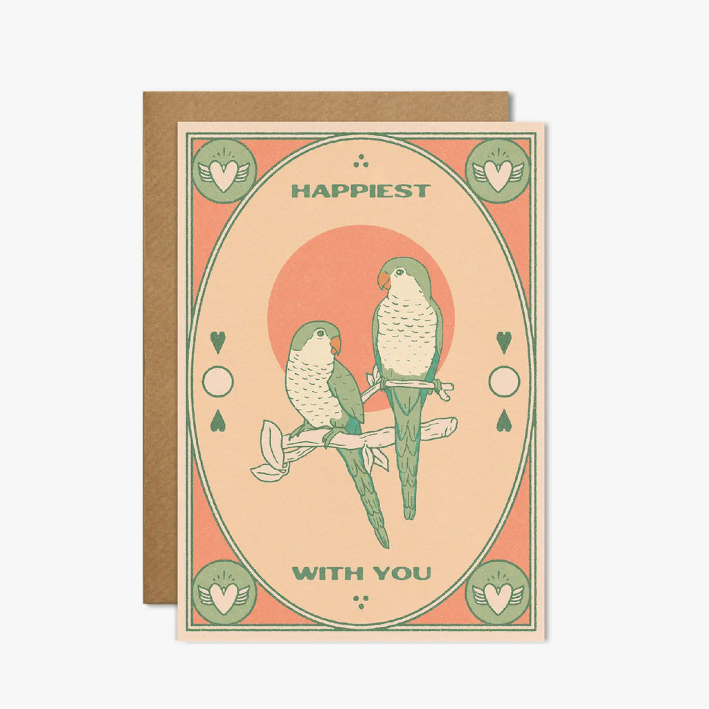 Happiest With You Card