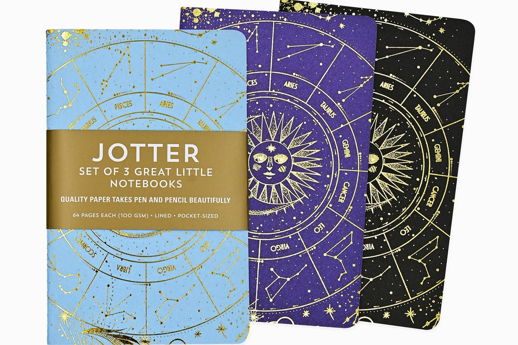 Jotter Mini Notebook Set of Three: Celestial