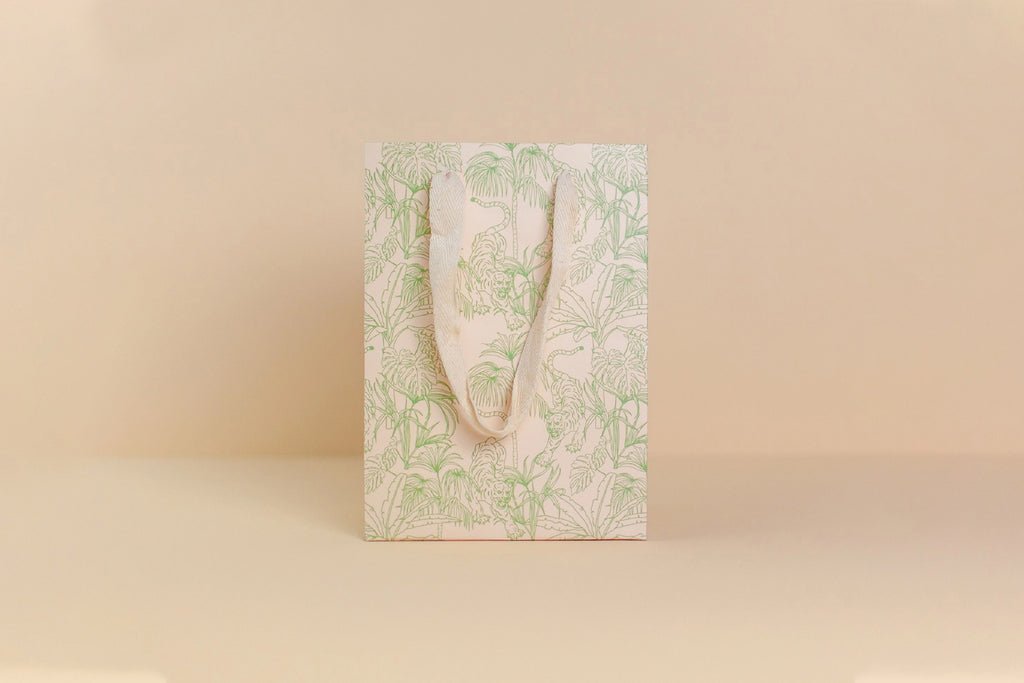 Small Jungle Print Gift Bag