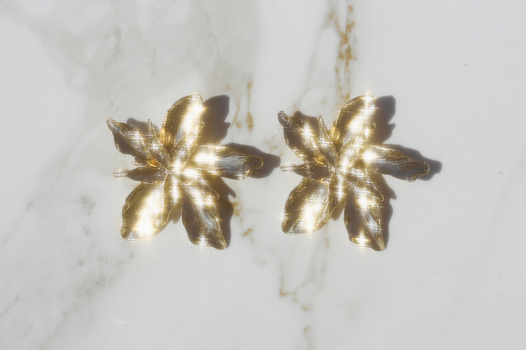 Orchid Studs