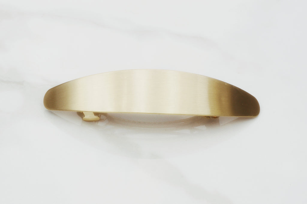 Large Brushed Finish Hair Clip