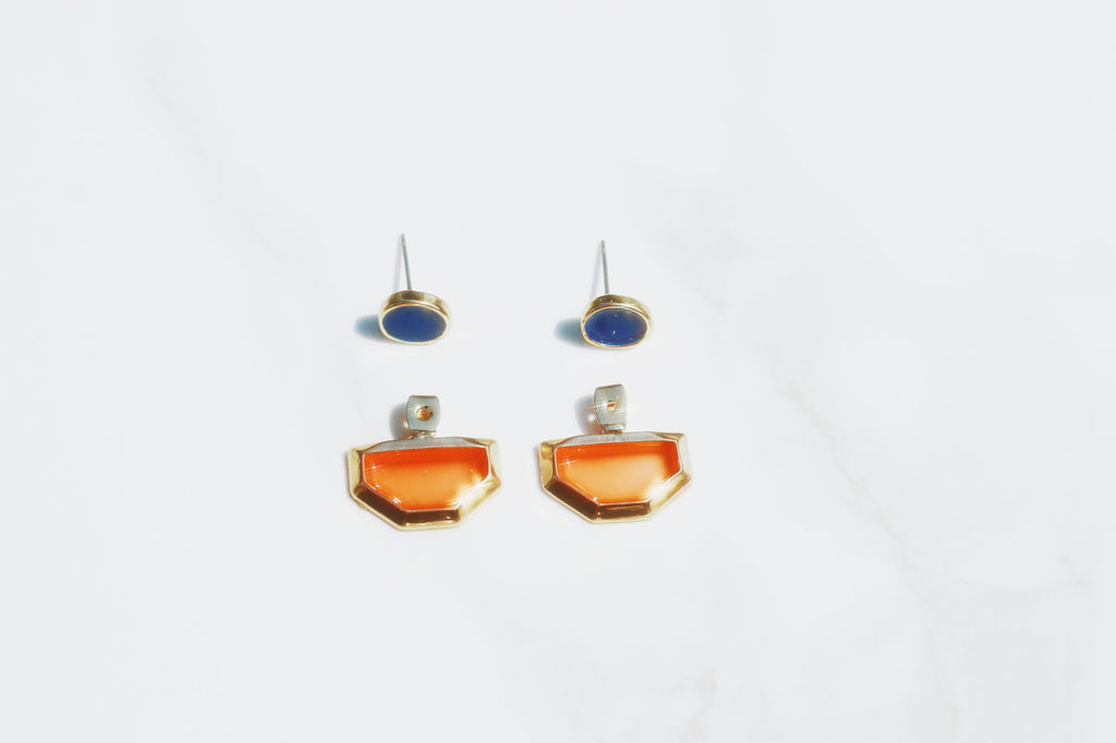 Translucent Geometric Studs
