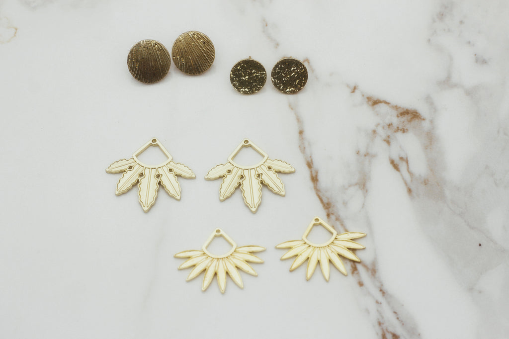 Mix and Match Plant-Themed Earrings