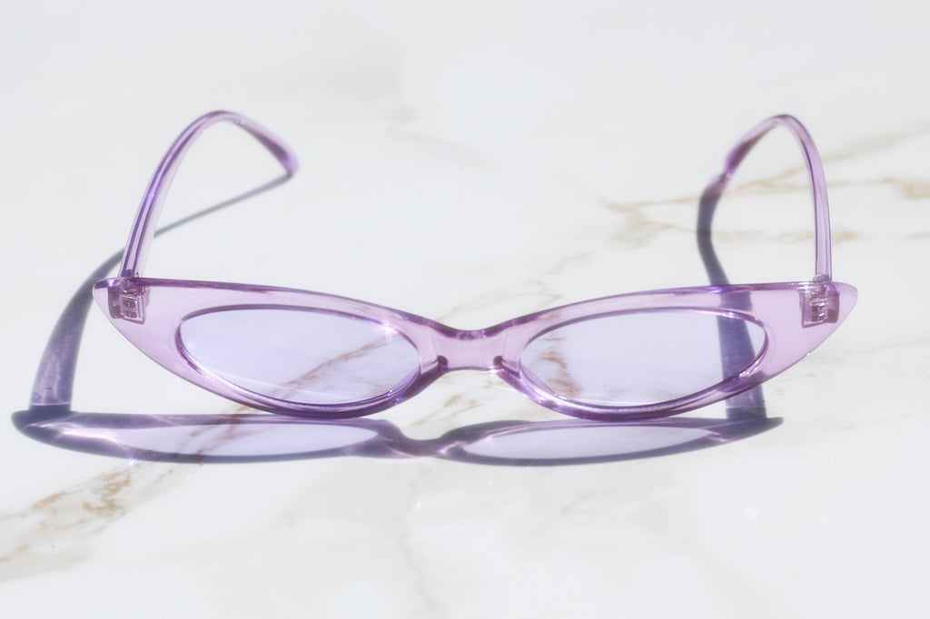 Thin Lilac Sunglasses