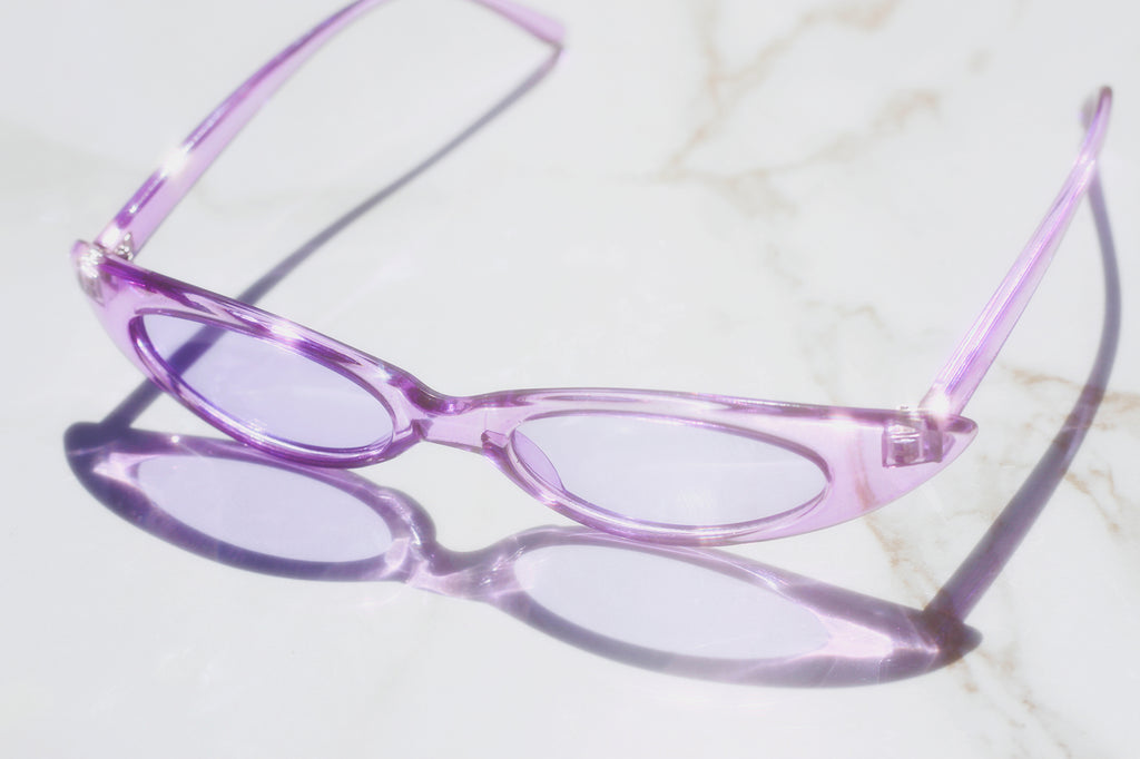 Thin Lilac Sunglasses