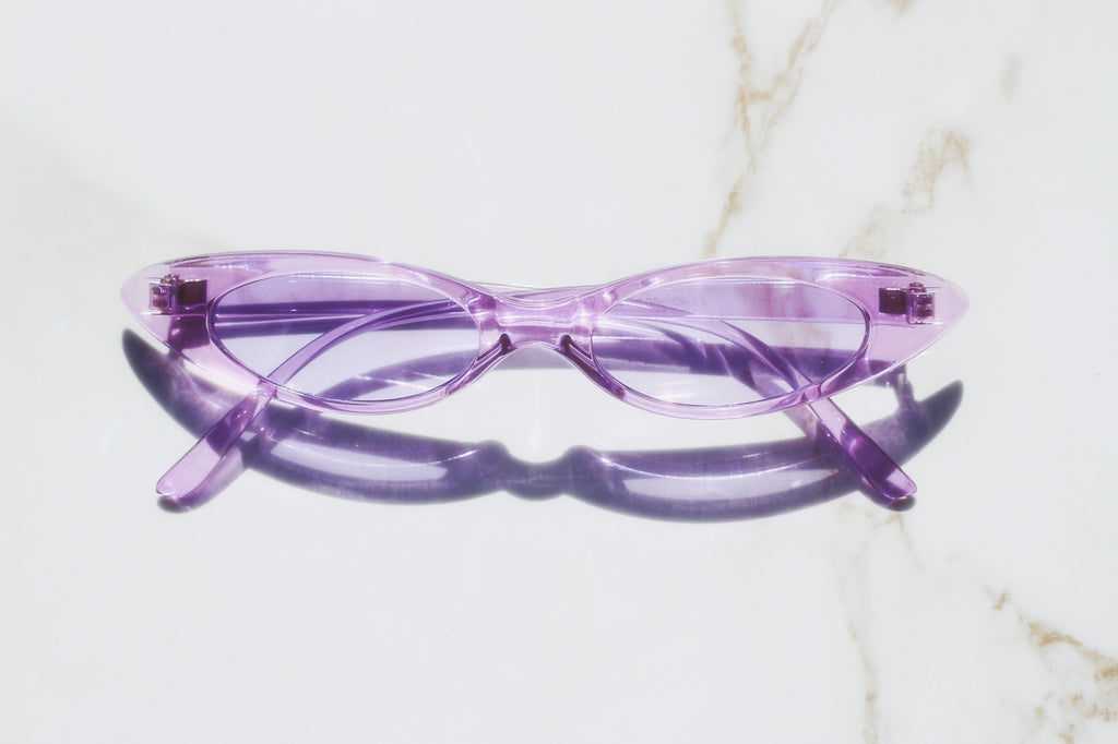 Thin Lilac Sunglasses