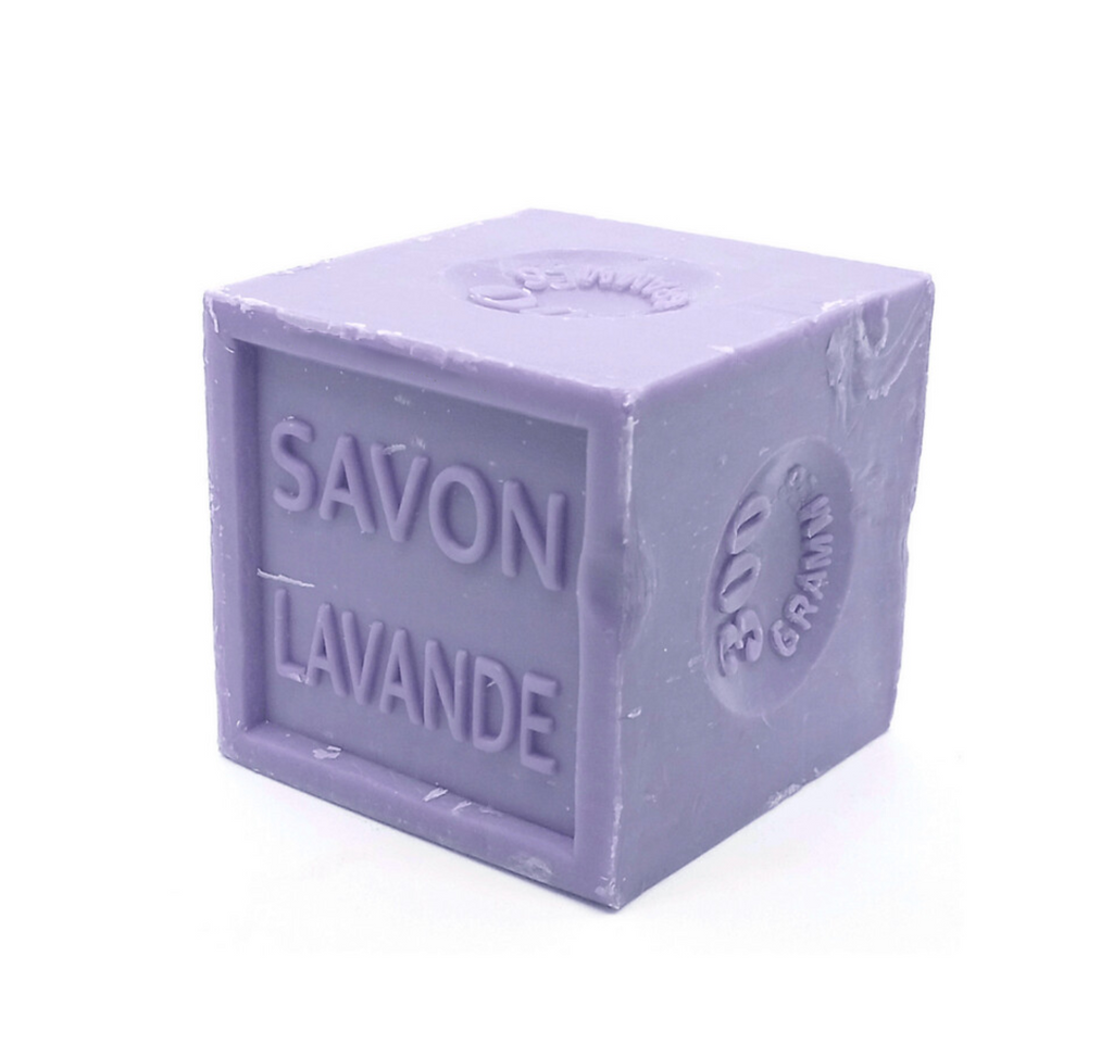 French Soap: Olive Oil Cube in Lavender