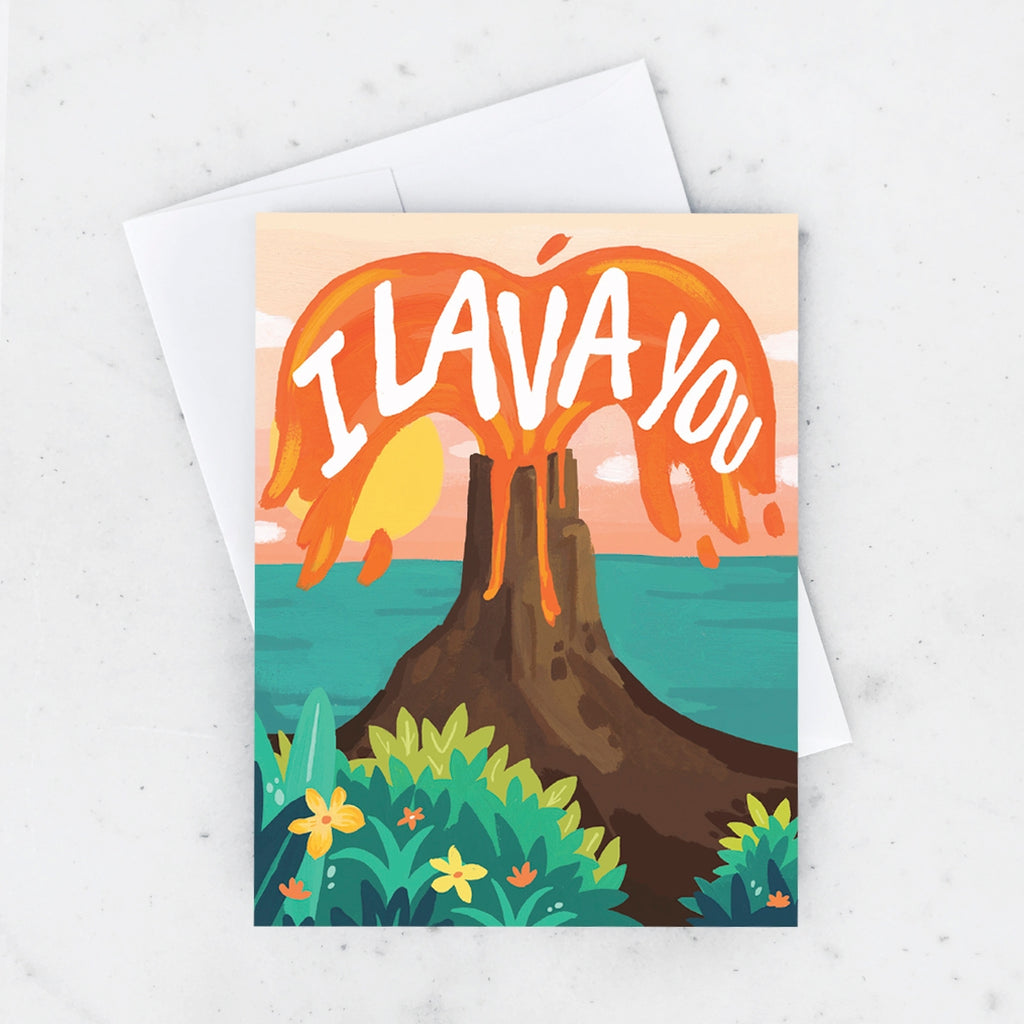 I Lava You Card