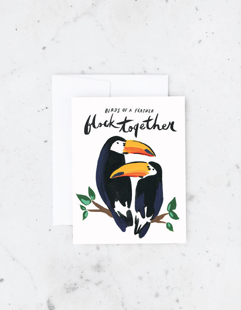Birds of a Feather Card