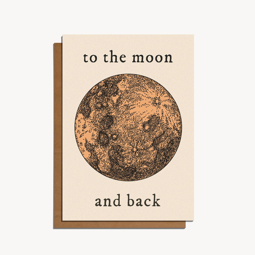 To The Moon And Back Card